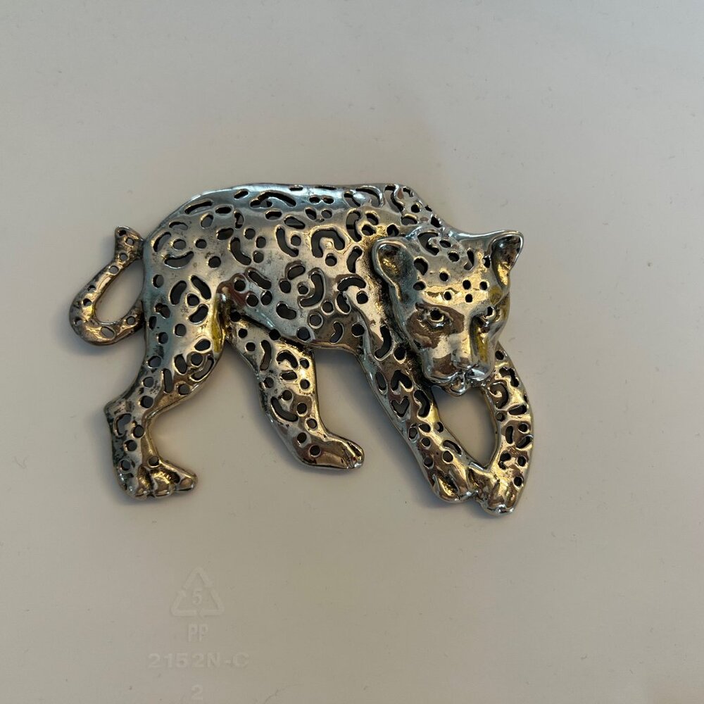 Emilia Castillo Jaguar pin.